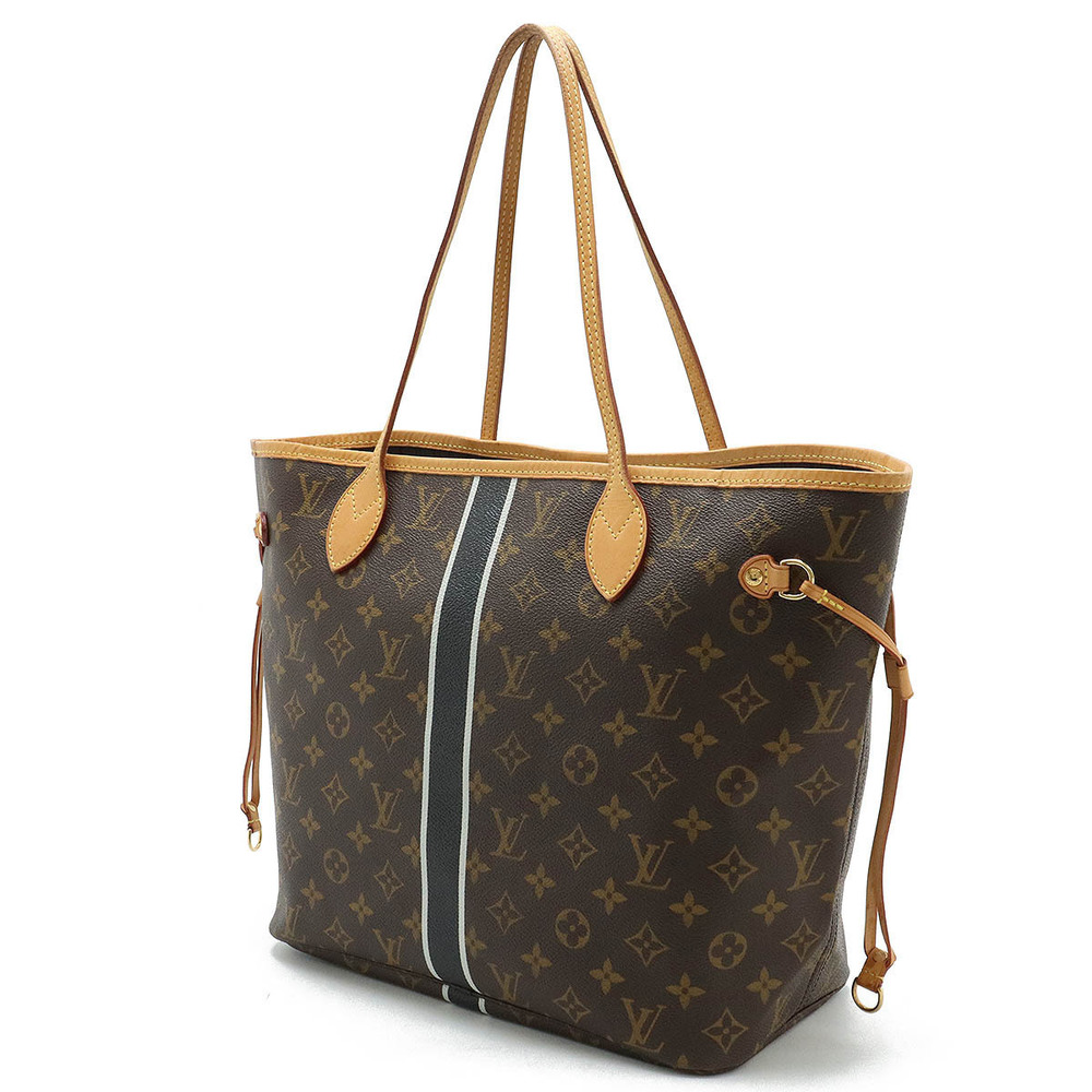 Louis Vuitton Monogram LV Bag Tote Heritage Shoulder Neverfull My Brown
